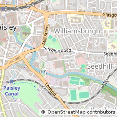 Map of Paisley