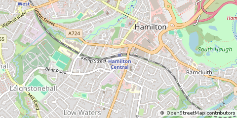 Map of Hamilton
