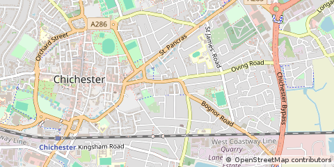 Map of Chichester