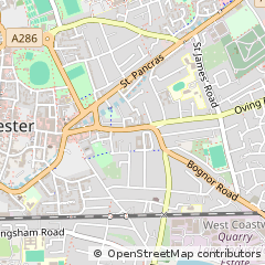 Map of Chichester