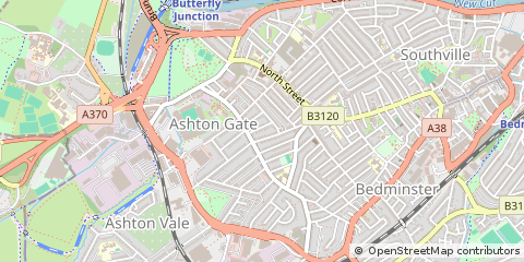 Map of Bristol