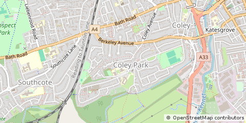 Map of Reading