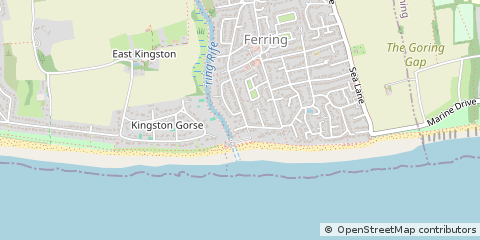 Map of Worthing