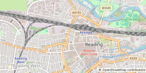 Map of Reading