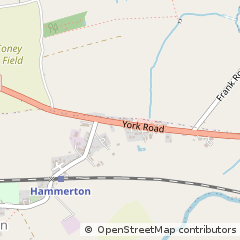 Map of York, West Yorkshire