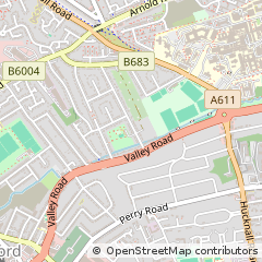 Map of Nottingham