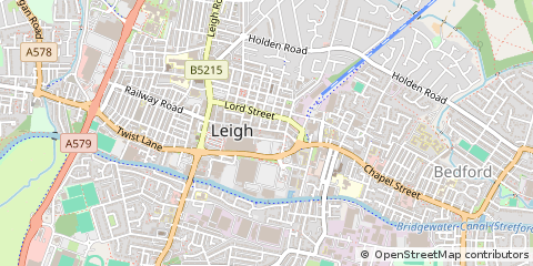 Map of Leigh