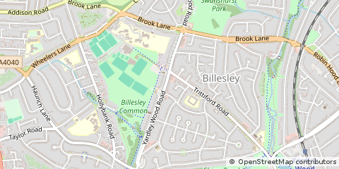 Map of Birmingham