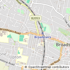 Map of Broadstairs, Kent