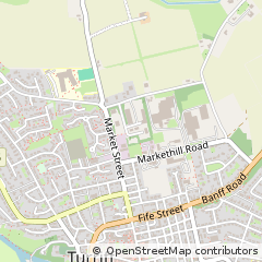 Map of Turriff, Aberdeenshire