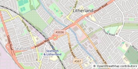 Map of Liverpool