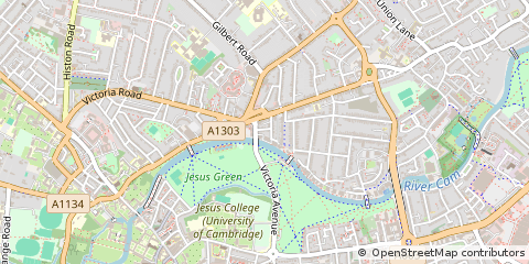 Map of Cambridge
