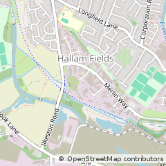 Map of Ilkeston, Derbyshire
