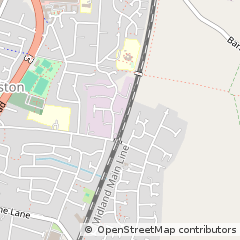 Map of Leicester