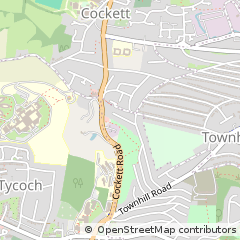Map of Swansea