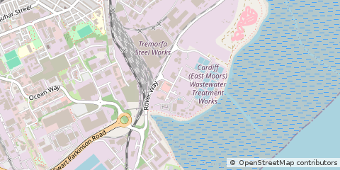 Map of Cardiff