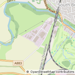 Map of Larbert, Falkirk