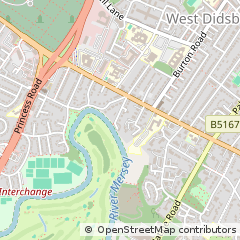 Map of Manchester