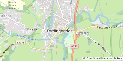 Map of Fordingbridge