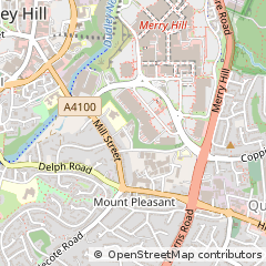 Map of Brierley Hill, West Midlands