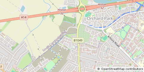 Map of Cambridge