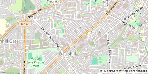 Map of Bolton