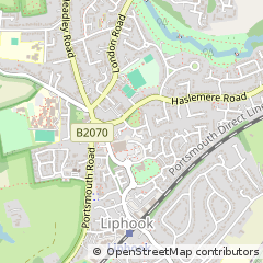 Map of Liphook, Hampshire