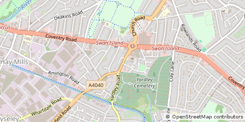 Map of Birmingham