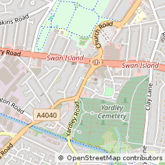 Map of Birmingham