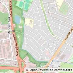 Map of Leicester