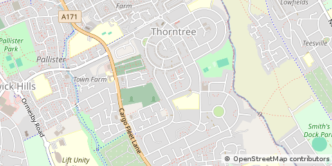 Map of Middlesbrough