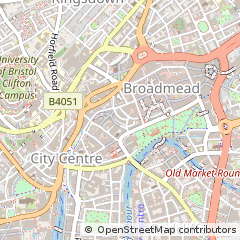 Map of Bristol