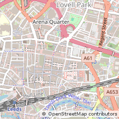 Map of Leeds