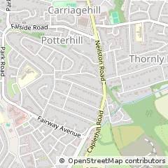 Map of Paisley, Renfrewshire