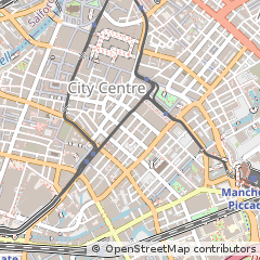 Map of Manchester