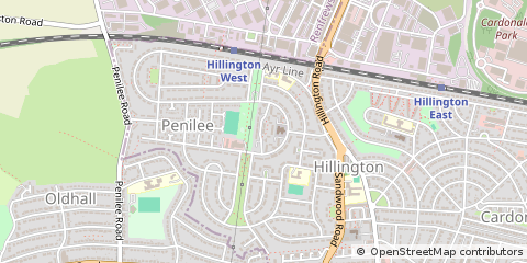 Map of Glasgow