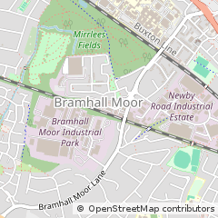 Map of Stockport, Cheshire