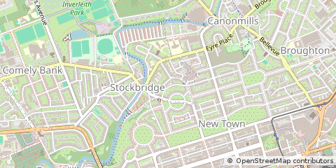 Map of Edinburgh