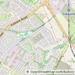 Map of Bonnyrigg