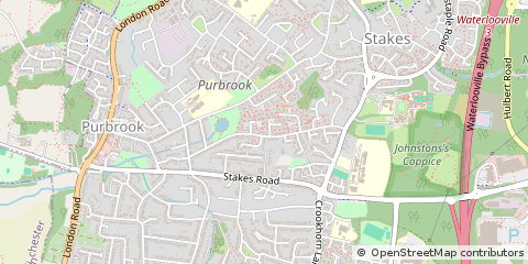Map of Waterlooville
