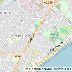 Map of Eastbourne, East Sussex
