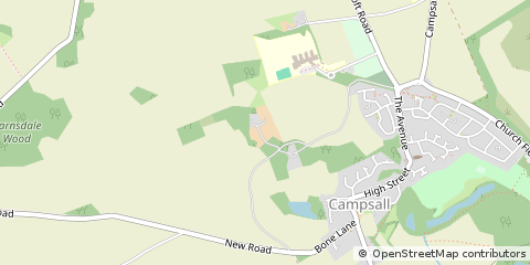 Map of Doncaster, South Yorkshire