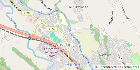 Map of Bingley