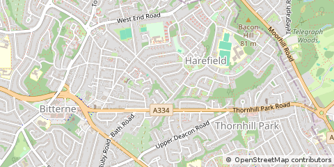 Map of Southampton