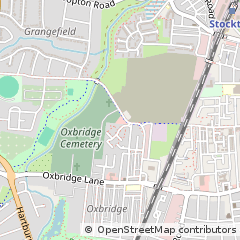 Map of Stockton on Tees