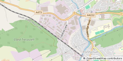 Map of Pontyclun