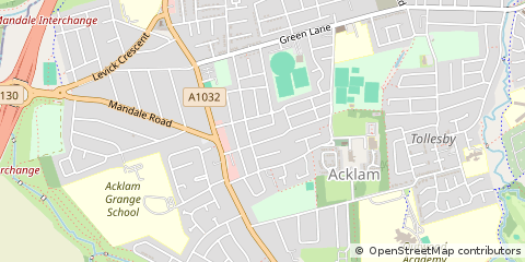 Map of Middlesbrough