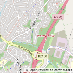 Map of Waterlooville