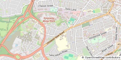 Map of Derby