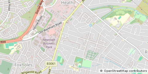 Map of Poole